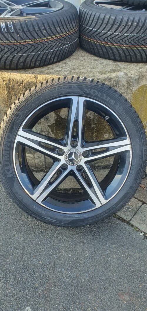 4x Kompletträder Mercedes Benz, A1774010700, A/B-Klasse, CLA, 18 Zoll, Kumho – Bild 3