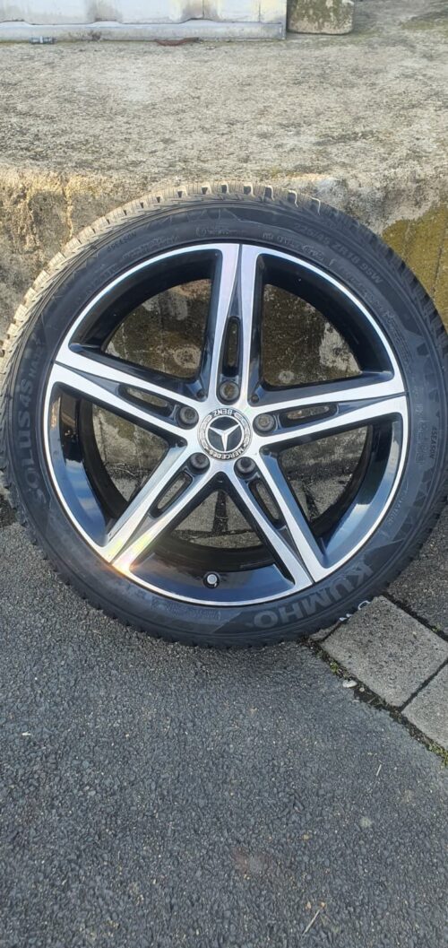 4x Kompletträder Mercedes Benz, A1774010700, A/B-Klasse, CLA, 18 Zoll, Kumho – Bild 8