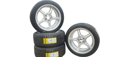 4x Winterräder  Mercedes-Benz 17 Zoll (MIL) F186  DOT-24 Neu – Bild 1