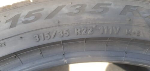 1x Winterreifen Pirelli Scorpion Winter TM 315/35 R22 111V Dot3823 6mm B123 – Bild 7