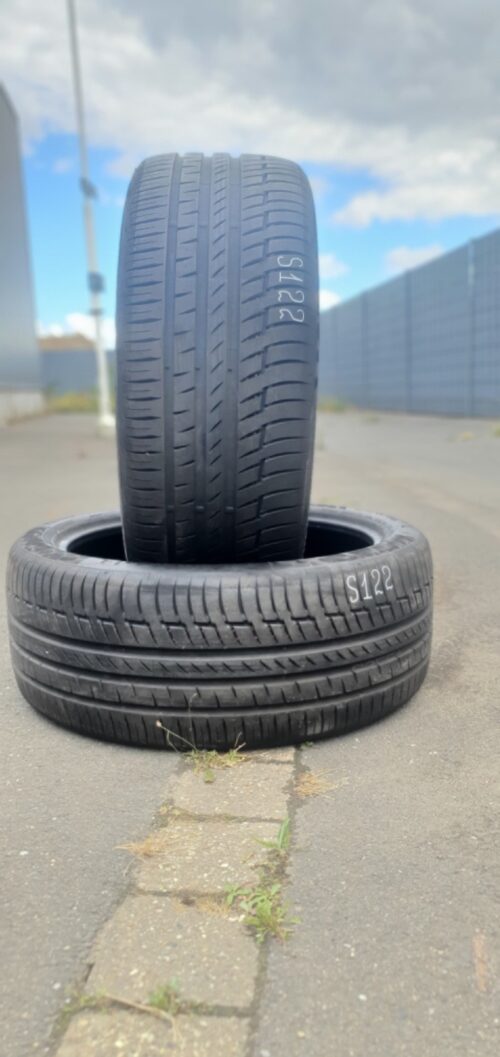 2x Continental PremiumContact 6SSR(RSC) 274/40 R22 107Y Dot2521 6,5mm S122 – Bild 1