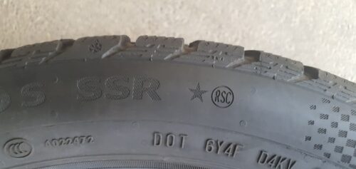 2x Continental WinterContact TS860S SSR (RSC) 225/45 R18 95V Dot3121 5-6mm B214 – Bild 7