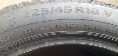 2x Continental WinterContact TS860S SSR (RSC) 225/45 R18 95V Dot3121 5-6mm B214 – Bild 9
