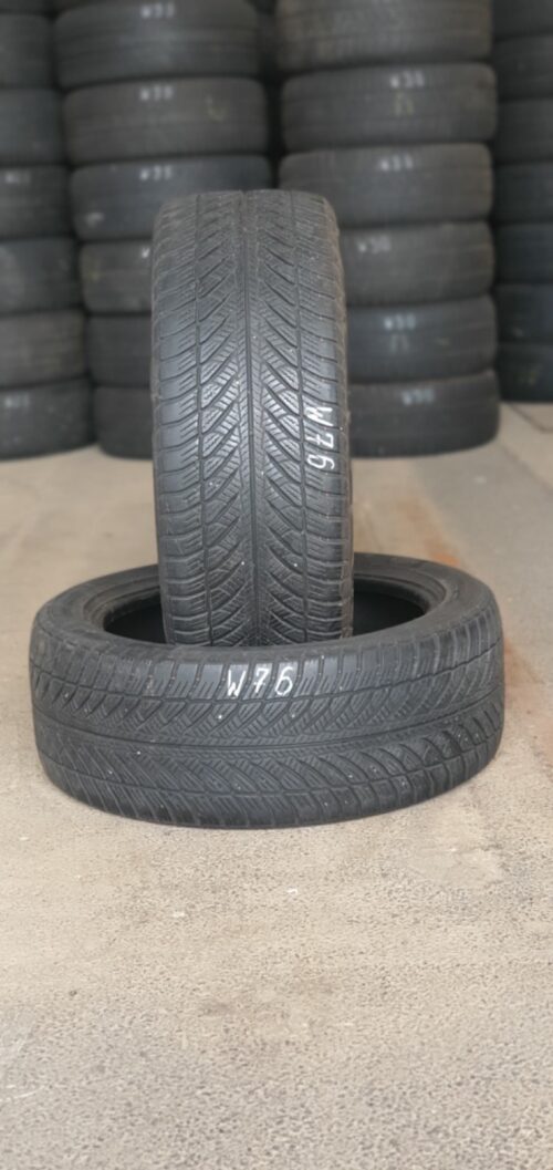 2x Winterreifen Goodyear UltraGrip 8 MO 245/45 R18 100V Dot0218 6mm W76 – Bild 1