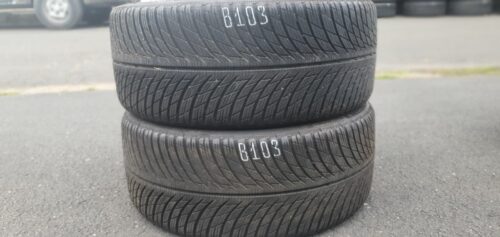 2x Winterreifen Michelin Pilot Alpin 5 NAO X 245/35 R20 95V Dot3019 5,5-6mm B103 – Bild 1