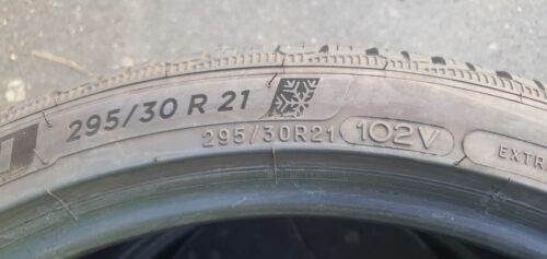 2x Winterreifen Michelin Pilot Alpin 5 NAO X 295/30 R21 102V Dot2518 6mm B78 – Bild 5