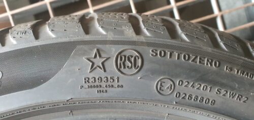 2x Winterreifen Pirelli Sottozero 3 (RSC) 225/45 R18 95H Dot2320 5,5mm B191 – Bild 6