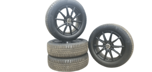 4x  Winterräder Original Mercedes-Benz 18 Zoll (MIL) F71 A2474012600 DOT-21 – Bild 1
